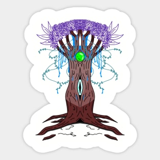 The ancient tree Sticker